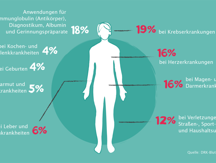 Wofür wird eine Blutspende benötigt?