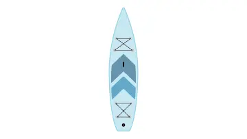 Infografik Standup-Paddling Board