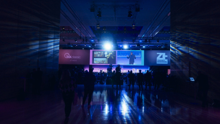 Impressionen der Main Stage auf der Zukunft Handwerk.