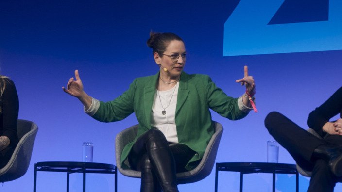 Kathrin Post-Isenberg auf der Zukunft Handwerk.