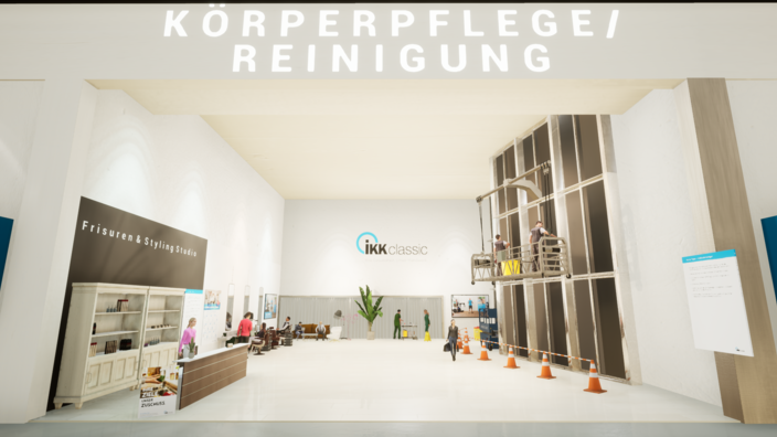 Messehalle Körperpflege/Reinigung