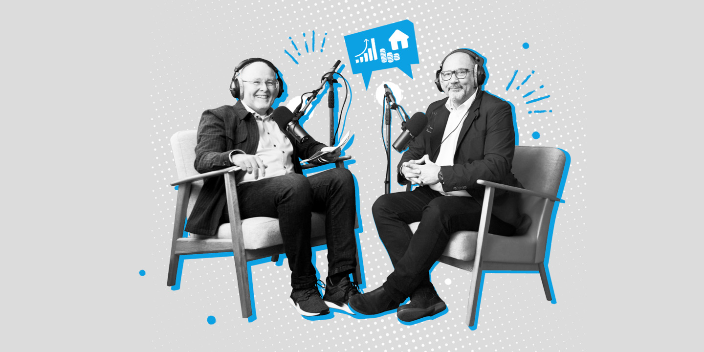 Podcast Header Grafik