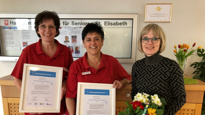 Gartentherapeutinnen Caritas Hausgemeinschaften für Senioren St. Elisabeth 