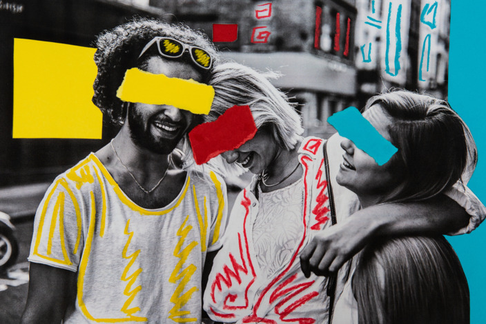 Gruppe von jungen Leuten