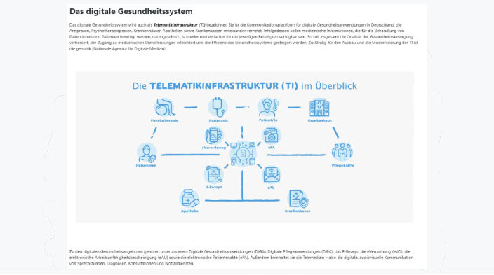 Screen Gesundheit digital