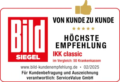 HÖCHSTE Kundenempfehlung 2025 von Bild