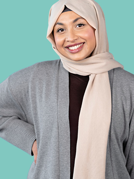 Portrait von Urooba Aslam.