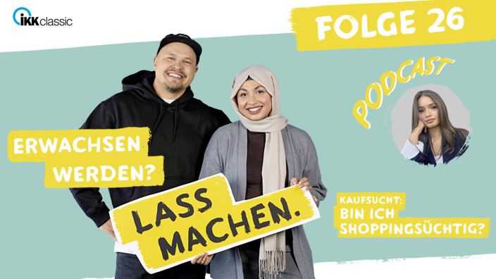 Illustriertes Portrait von Urooba Aslam und Marco Sergio Gabriel mit Gast Sinem Böcek.