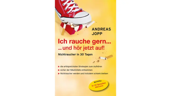 Buchcover "Ich rauche gern...und hör jetzt auf!" von Andreas Jopp
