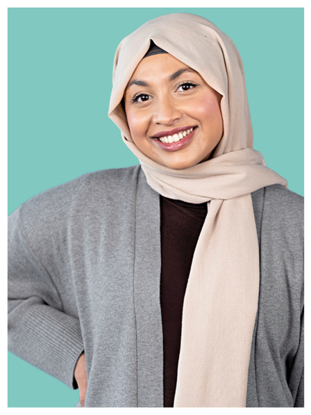 Portrait von Urooba Aslam.