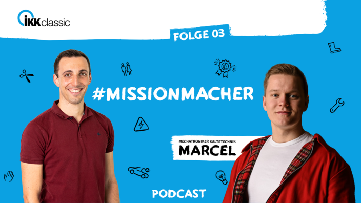 Vorschaubild zur zweiten Folge des missionmacher-Podcasts für Azubis