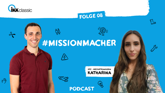 Vorschaubild zur achten Folge des missionmacher-Podcasts für Azubis