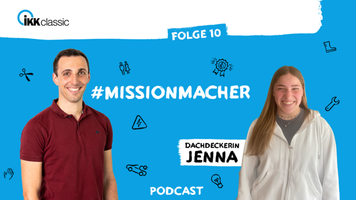 Vorschaubild zur zehnten Folge des missionmacher-Podcasts für Azubis