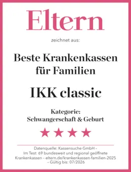 Eltern: Beste Krankenkassen für Familien, Kategorie Schwangerschaft & Geburt