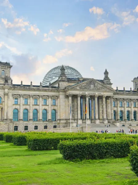 Der Bundestag in Berlin.