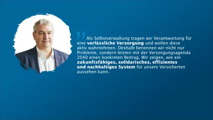 Helmut Dittke, Verwaltungsratsvorsitzender der IKK classic auf Arbeitnehmerseite