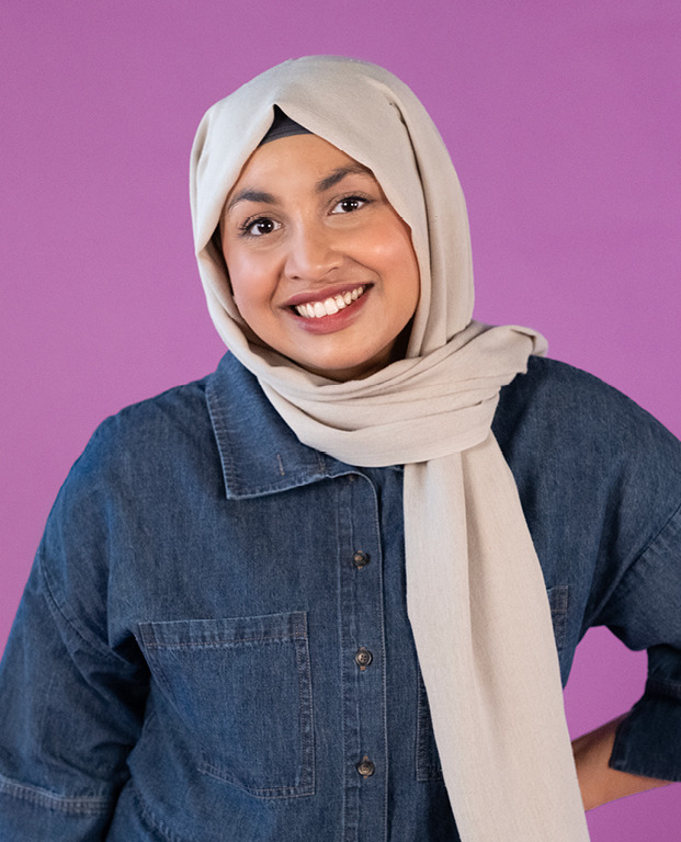 Portrait von Urooba Aslam.