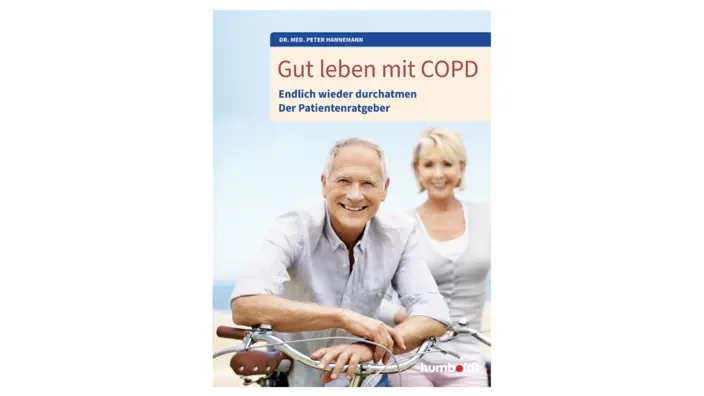 Buchcover "Gut leben mit COPD" von Dr. med. Peter Hannemann.